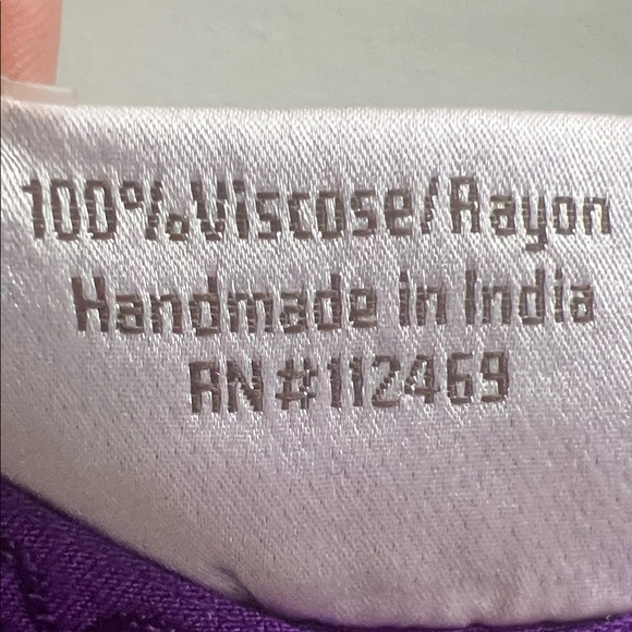 โจ Boho Purple Long Sleeve Dress โ Festival, Renaissance Fair, Embroidered Magic - Picture 3 of 14